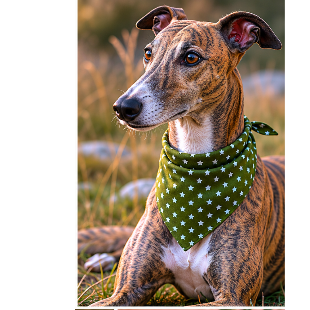 🌟 Bandana “Nuit étoilée”- Motif unique